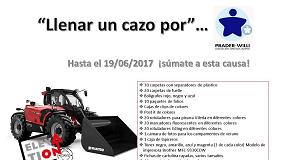 Foto de Manitou Espaa lanza la campaa Llenar un cazo por en beneficio de la Asociacin Espaola para el Sndrome Prader Willi