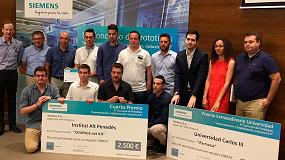 Foto de Siemens premia a los estudiantes ms innovadores en el 9 Concurso de Prototipos 'Automatizacin y Digitalizacin. Industria 4.0'