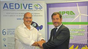 Foto de APPA y Aedive firman un acuerdo de colaboracin para impulsar el vehculo elctrico sostenible