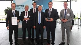 Foto de Schaeffler recibe por segundo ao consecutivo el premio Best Support to Profitable Growth de Vestas