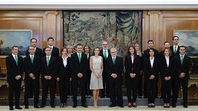 Foto de La Reina recibe en audiencia a Idai Nature