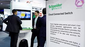 Foto de Schneider Electric lanza un innovador sensor conectado a la nube, en el IoT Solutions World Congress