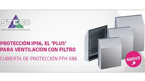 Foto de Seguridad IP56 para la ventilacin con filtro: nueva cubierta de proteccin FFH 086 Stego