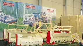 Foto de Ventura presenta en Agritechnica varios modelos de trituradoras forestales