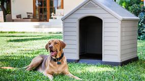 Foto de Keter presenta una caseta de perro para interior o exterior