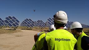 Foto de Ingeteam utiliza drones para mejorar el rendimiento de las plantas fotovoltaicas