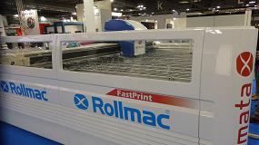 Foto de Rollmac presenta en Vitrum su impresora digital sobre vidrio