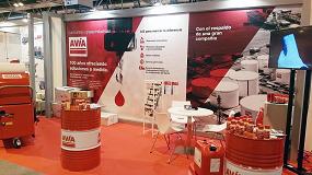 Foto de AVIA, presente en MetalMadrid 2017 con su amplia gama de lubricantes industriales