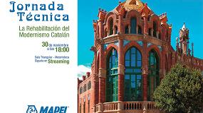 Picture of [es] Mapei organiza la jornada La rehabilitacin del modernismo cataln en el COAM