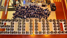 Foto de JCB celebra la fabricacin de medio milln de motores en 13 aos