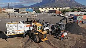 Foto de La Camps Bay Drive de Ciudad del Cabo ha sido rehabilitada con la tecnologa de reciclaje en fro de Wirtgen