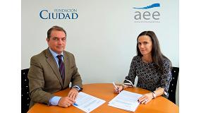 Foto de Fundacin Ciudad y AEE firman un convenio marco de colaboracin para el desarrollo de acciones relacionadas con la ciudad y la energa