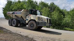 Foto de La empresa checa ATM CZ adquiere un dumper articulado TA300 de Terex para ampliar una autopista