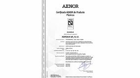 Foto de Adequa obtiene la certificacin N de Aenor para su sistema de evacuacin insonorizado AR completo