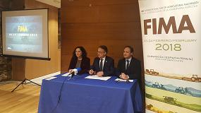 Foto de FIMA 2018 se presenta en Santiago de Compostela para "cuidar la relacin entre la feria y el sector agroalimentario gallego"