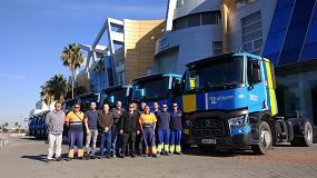 Foto de Tabisam, especialista en transporte para la construccin, adquiere 10 nuevas tractoras Renault Trucks T