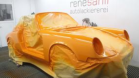 Foto de Restauracin de automviles clsicos: una autntica joya en naranja brillante