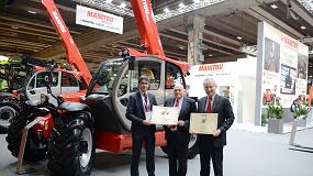 Foto de Doble premio para Manitou en la Fieragricola de Verona
