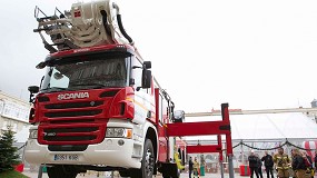 Foto de Los bomberos de A Corua confan en Scania para montar un brazo hidrulico de 45 metros de altura