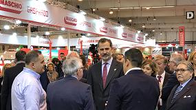 Foto de S.M. Felipe VI inaugura la FIMA ms multitudinaria