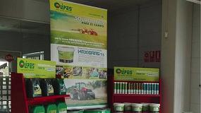 Foto de Promocin de productos Olipes en el stand de Ebroparts