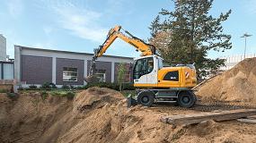 Foto de Liebherr presenta su nueva excavadora sobre neumticos A 914 Litronic