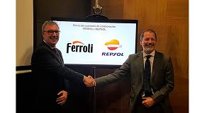 Foto de Ferroli y Repsol firman un acuerdo de colaboracin para impulsar el consumo de energa sostenible