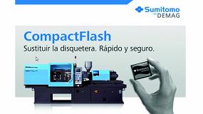 Foto de Sumitomo Demag sustituye disqueteras por Compact Flash en sus inyectoras
