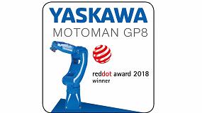 Picture of [es] El robot de manipulacin Motoman GP8 de Yaskawa gana el premio Red Dot a la alta calidad de diseo