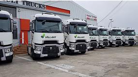 Foto de Villart Logistic renueva su confianza en la Gama T de Renault Trucks