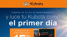 Picture of [es] Kubota descuenta un 15% en el kit de mantenimiento para tractor o segadora