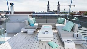 Foto de El lujo en los tejados de Munich: un espacio de relajacin realizado en Hi-Macs con vistas panormicas