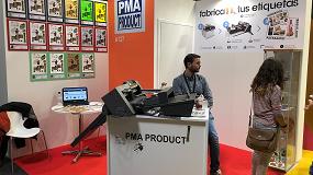 Foto de PMA Product presenta en Hispack 2018 su cortadora troqueladora automtica Graphtec I Mark 40