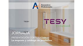 Foto de Tesy presentar su catlogo de productos en la sede de Agremia en Madrid