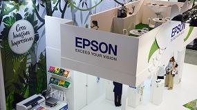 Foto de Epson mostrar la tienda del futuro en C!Print Madrid 2018