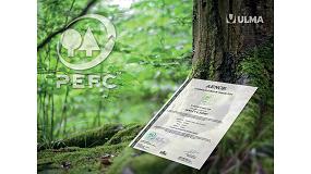 Foto de Ulma obtiene el certificado PEFC en Espaa en reconocimiento a su compromiso con el medio ambiente