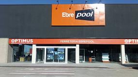 Foto de Ferretera Ebre Pool, el primer establecimiento de Optimus en Amposta (Tarragona)