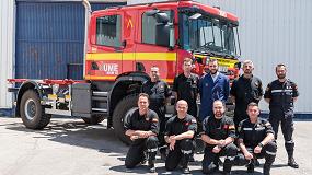 Foto de Scania colabora con la UME en su preparacin para la campaa de incendios forestales