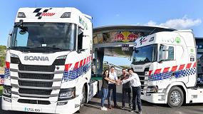 Foto de Scania renueva el acuerdo como proveedor de camiones sostenibles de MotoGP por dos temporadas ms