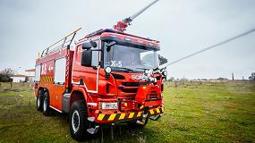 Foto de Scania suministra a Aena 14 vehculos autoextintores