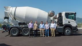 Foto de Comercial Iberoamericana de Servicios incorpora cuatro hormigoneras con chasis Scania
