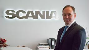 Foto de Sebastin Figueroa, nuevo director general de Scania Ibrica