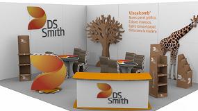 Foto de DS Smith presenta su producto para las artes grficas Visualcomb en C!Print Madrid 2018