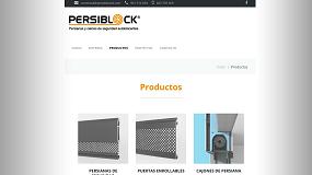 Foto de Persiblock lanza su nueva pagina web