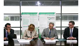 Foto de Schneider Electric y la Fundacin Metal Asturias colaboran para la formacin en el rea de la domtica