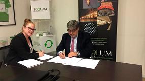 Foto de La Fundacin Ecolum firma un acuerdo de colaboracin con el Gremi de Recuperaci de Catalunya