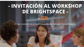 Foto de Talleres Brightspace by D2L: Innova con modelos pedaggicos online