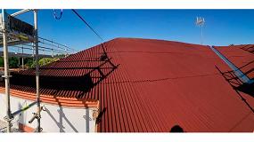 Picture of [es] 11.000 m2 de cubiertas rehabilitadas e impermeabilizadas con el Sistema Onduline Bajo Teja DRS en Alcal de Henares