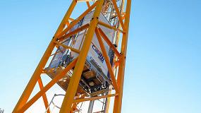 Foto de Manitowoc lanza un innovador elevador para los operarios de las gras torre Potain