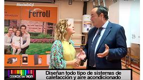 Fotografia de [es] Ferroli, en el programa de TV 'Hecho en Castilla y Len'